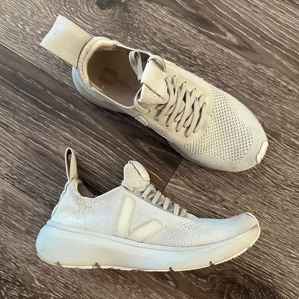 Rick Owens X Veja Mesh Lace-Up Sneakers